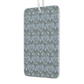 Elegant Blue Watercolor Floral Pattern Invitation Luchtverfrisser (Links)