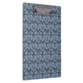 Elegant Blue Watercolor Floral Pattern Klembord (Rechts)