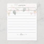 Elegant blush advies voor de bride (Achterkant)