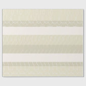 Elegant blush beige Nordic geometrisch patroon Cadeaupapier (Vlak)