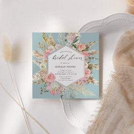 Elegant Blush Bohemian Floral Vrijgezellenfeest