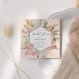Elegant Blush Bohemian Floral Vrijgezellenfeest