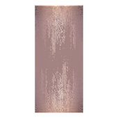 Elegant Blush Confetti regenpatroon Reclamekaart (Achterkant)