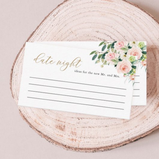 Elegant Blush Date Night Ideas Enclosure Kaart