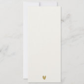 ELEGANT BLUSH DUSKY ROOS GOLD AGATE VOW RENEWAL KAART (Achterkant)