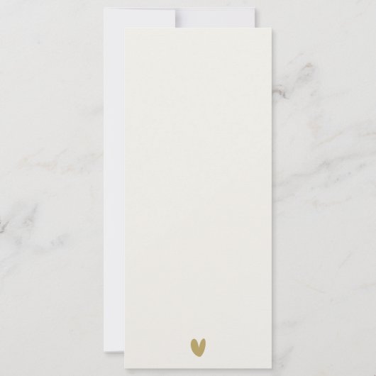 ELEGANT BLUSH DUSKY ROOS GOLD AGATE VOW RENEWAL KAART (Achterkant)