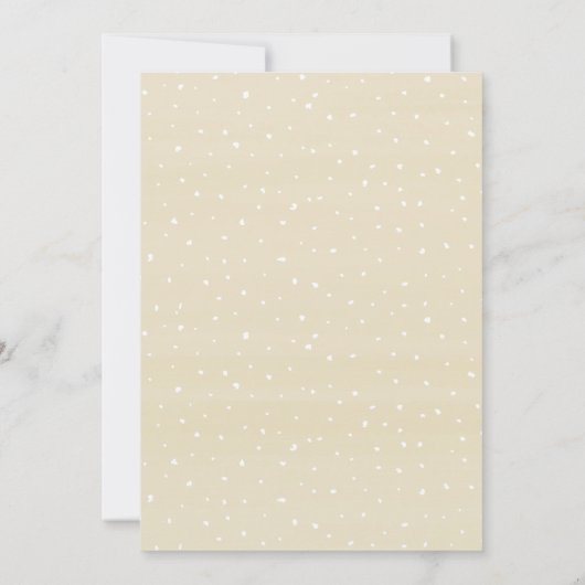 Elegant Blush en Gold Floral Greenery Baby shower Kaart (Achterkant)