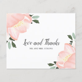 Elegant Blush Floral budget Weddenschap Hartelijk