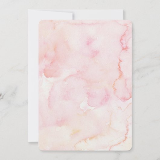 Elegant Blush Floral Eucalyptus 100th Birthday Kaart (Achterkant)