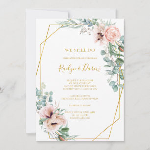 Elegant Blush Floral   We doen nog steeds een stem Kaart