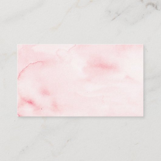 Elegant Blush Floral weet hoeveel Informatiekaartje (Achterkant)