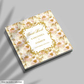 Elegant Blush Gold bruiloft gastenboek