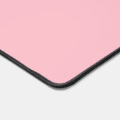 Elegant Blush Pink Desk Mat Featuring Your Name (Hoek)