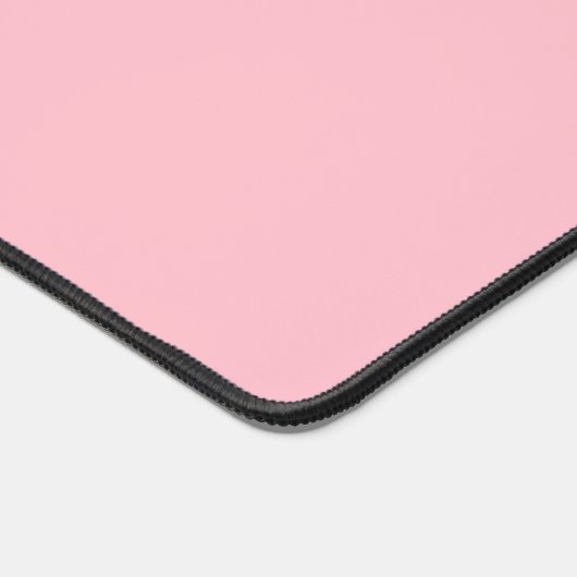 Elegant Blush Pink Desk Mat Featuring Your Name (Hoek)