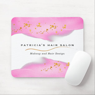 Elegant Blush Pink en Gold Glitter Muismat
