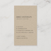 ELEGANT BLUSH PINK FAUX ROOS GOLD LOTUS FLORAL VISITEKAARTJE (Achterkant)