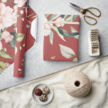 Elegant Blush Pink Floral Eucalyptus Gift Cadeaupapier<br><div class="desc">Prachtige roze en bruine gekleurde bloemen met grijze accenten samen met  eucalyptus. Dit is op een  achtergrond. Zo  voor vrijgezellenfeest of bruiloft.</div>