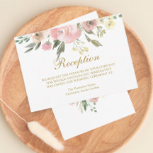 Elegant Blush Pink Floral Gold Weddenschappen Ontv