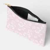Elegant Blush Pink Floral Pattern Etui (Open)