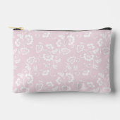 Elegant Blush Pink Floral Pattern Etui (Voorkant)