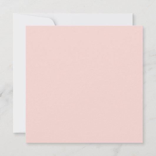 Elegant Blush Pink Floral Peony Easter Brunch Hunt Kaart (Achterkant)