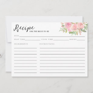 Elegant Blush Pink Floral Waterverf Vrijgezellenfe