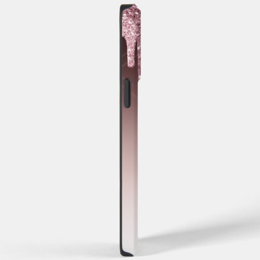 Elegant Blush Pink Glitter Case-Mate iPhone Case (Achterkant / Rechts)