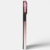 Elegant Blush Pink Glitter Case-Mate iPhone Case (Achterkant / Rechts)