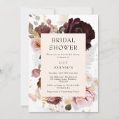 Elegant Blush Pink Gold Vrijgezellenfeest Kaart (Voorkant)