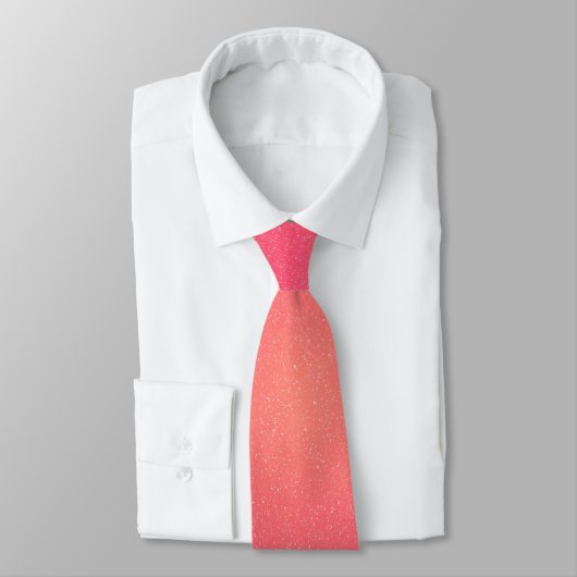 Elegant Blush Pink Gradient Silk Stropdas (Gebonden)