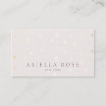 Elegant Blush Pink Luxe Gold Star Pattern