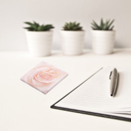 Elegant Blush Pink Rose Floral Post-it® Notes