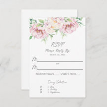 Elegant Blush Pink Roses Floral Wedding