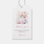 Elegant Blush Pink Roses Vrijgezellenfeest Favorie Cadeaulabel (Voorkant)
