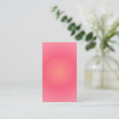 Elegant Blush Pink Visitekaartje – Modern design (Staand voorkant)