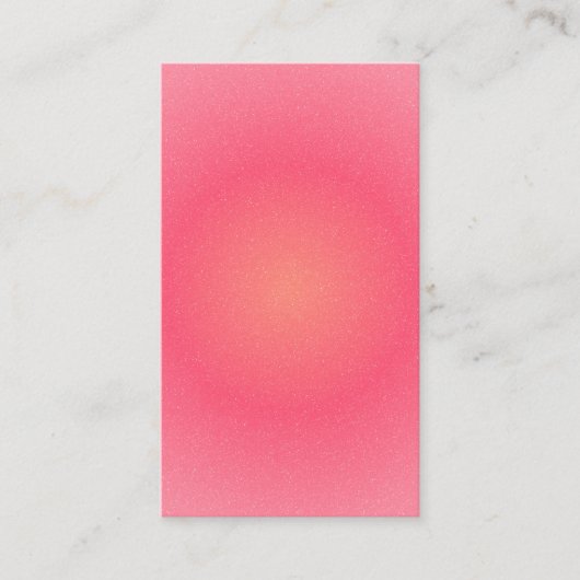 Elegant Blush Pink Visitekaartje – Modern design (Voorkant)