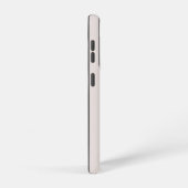 Elegant Blush Pink Waterverf Floral Monogram Samsung Galaxy Hoesje (Rechterkant)