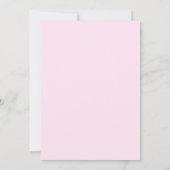 Elegant Blush Pink Waterverf Flowers Weddenschap Save The Date (Achterkant)