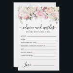 Elegant Blush Roos Greenery Advice and Wishes Kaar<br><div class="desc">Een prachtige roze roze roze roze roodroze topjes dit Advies en de Verwerkingskaart. Stuur me een bericht als je meer overeenkomende producten nodig hebt.</div>