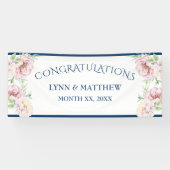 Elegant Blush Roses Floral Wedding Reception Spandoek