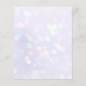 Elegant Blush Roze Bloemen Waterverf Bruiloft (Achterkant)