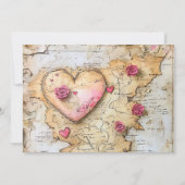 Elegant Blush Roze Reizend Vrijgezellenfeest Bedankkaart (Achterkant)