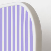 Elegant Blush Striped Monogram Pickleball Paddle (Links Detail)