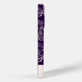 Elegant Blush & Violet Bloempatroon Case-Mate iPhone Case (Achterkant / Rechts)