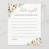 Elegant Blush Vrijgezellenfeest Date Night Ides Ka (Voorkant)