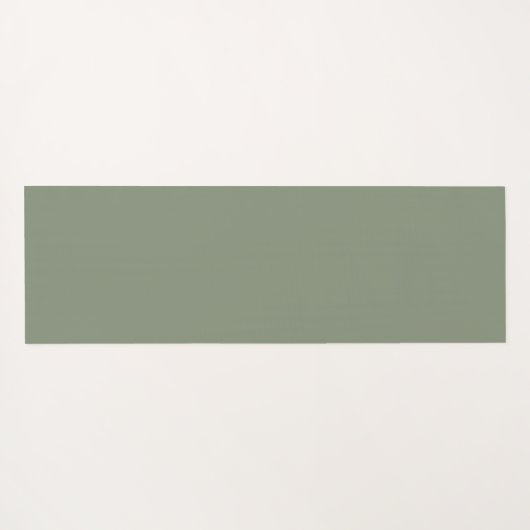 Elegant Blush Waterverf Floral Monogram Yogamat (Achterkant (horizontaal))