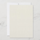 Elegant Boat Wedding Invitations Kaart (Achterkant)