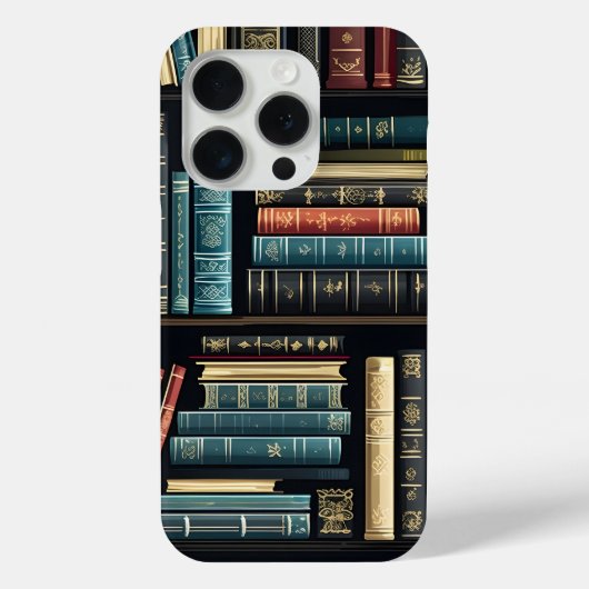Elegant  boek Collectie Case-Mate iPhone Case (Achterkant)