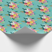 Elegant boeket cadeaupapier (Hoek)