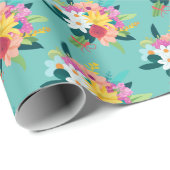 Elegant boeket cadeaupapier (Rol Hoek)